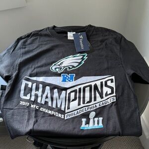 Fanatics Black Philadelphia Eagles Champions Tee